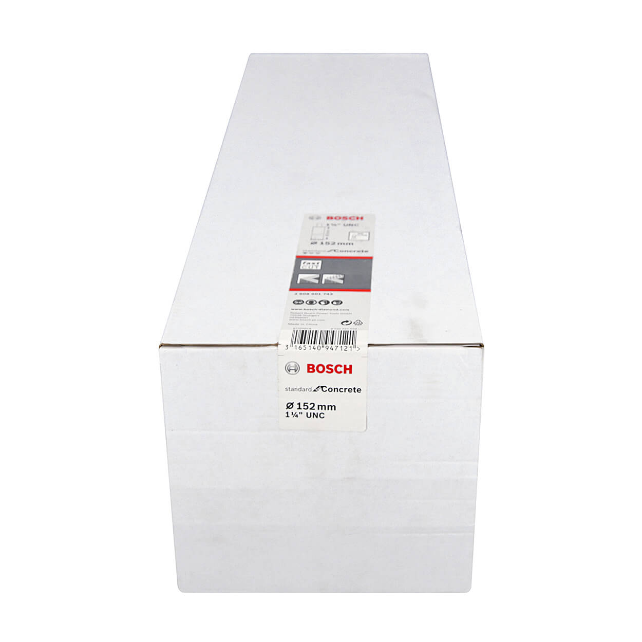 Bosch 152 mm / 1-1/4 Inch UNC Diamond Core Cutting Bits , 2 608 601 743 — view 2
