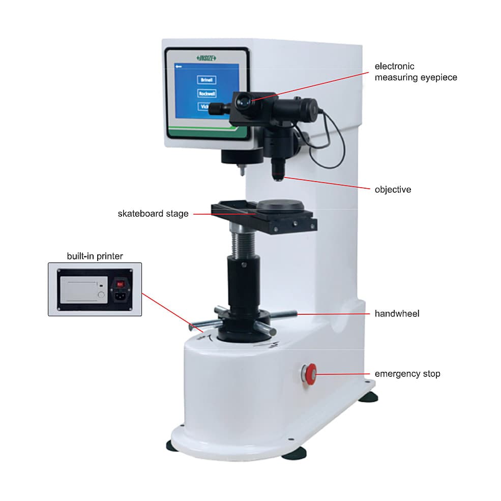 Insize Motorized Digital Rockwell/brinell/vickers Hardness Tester, HDT-BRV330 — view 1