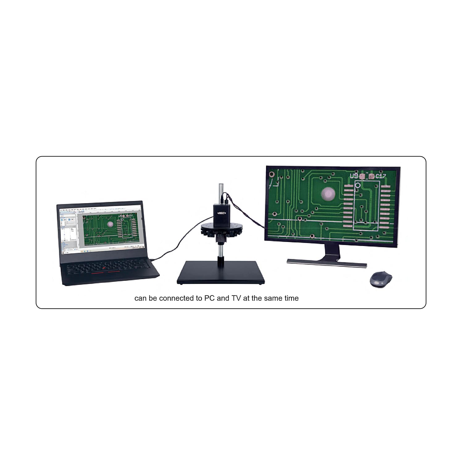 Insize 2.4X - 43.7X High-defination Auto Focus Digital Microscope (Large View Field), 5320-AF410 — view 3