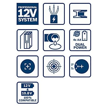Bosch Professional Wall & Floor Detection Scanner, D-Tect 120 — view 6
