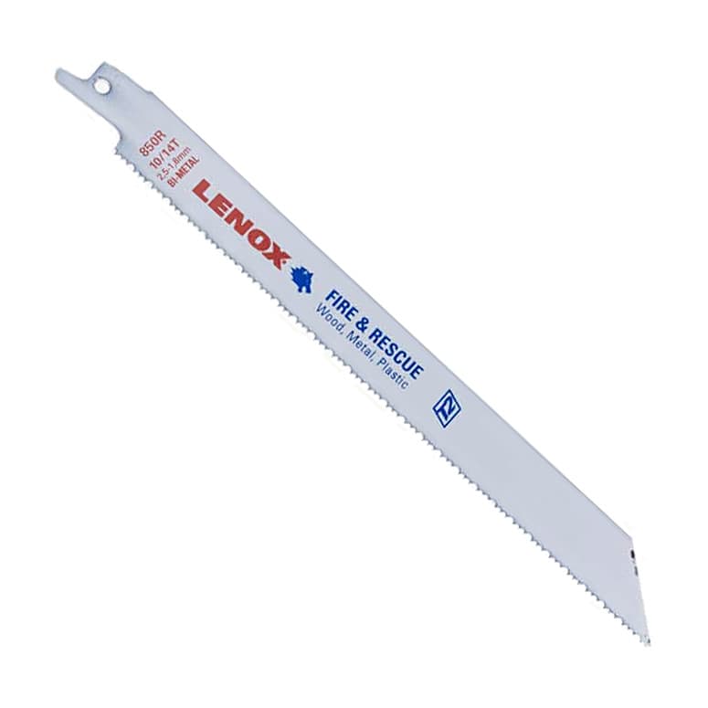 Lenox 200 mm / 8 Inch General Purpose Bi-Metal Reciprocating Saw Blades (10/14 TPI) (Pack of 5 Pcs), 20577850R — view 1