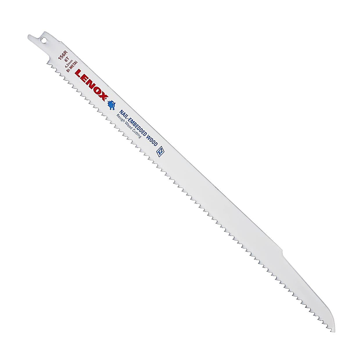 Lenox 305 mm / 12 Inch Wood Cutting Bi-Metal Reciprocating Saw Blades (6 TPI) (Pack of 5 Pcs), 20585156R — view 1