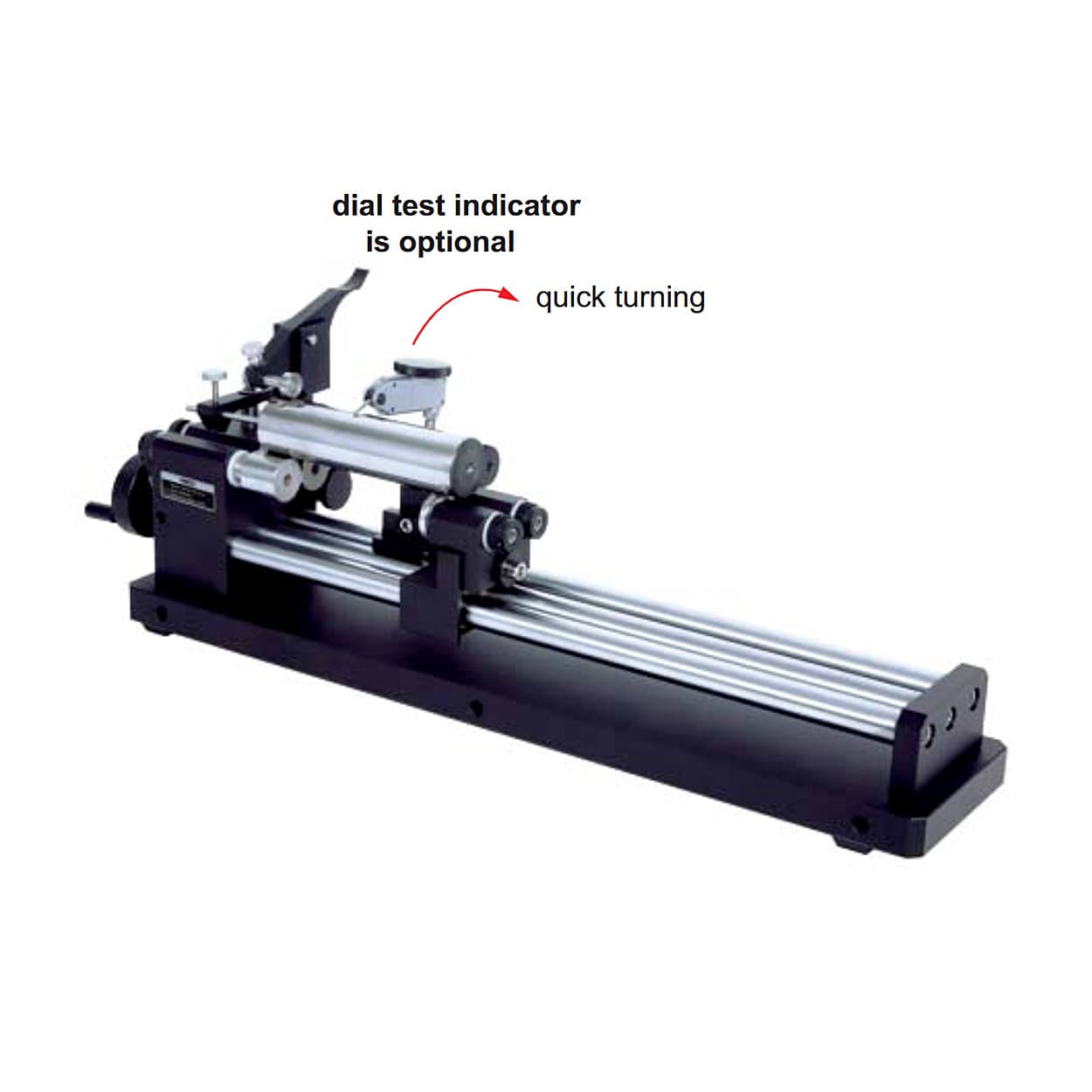 Insize 3 - 25 mm Quick Positioning Concentricity Gauge without Universal Stand, 4736-25 — view 2