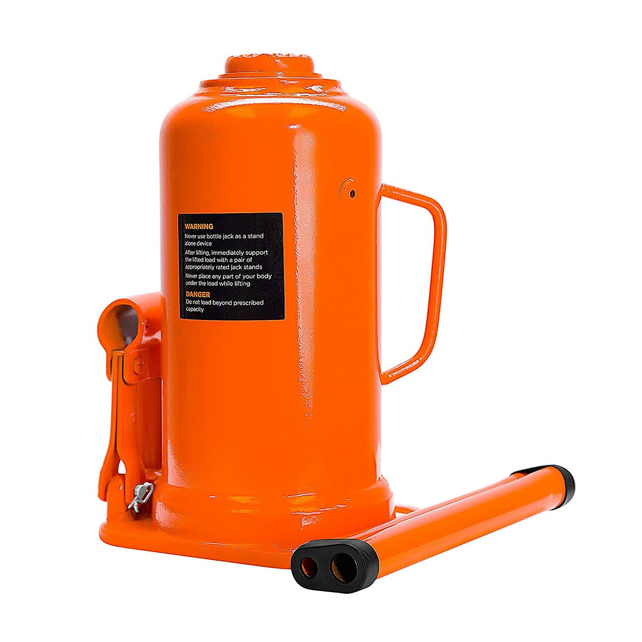 Groz 20 Ton Capacity Hydraulic Bottle Jack With Load Limiting Device, JACK/BT/20W — view 2