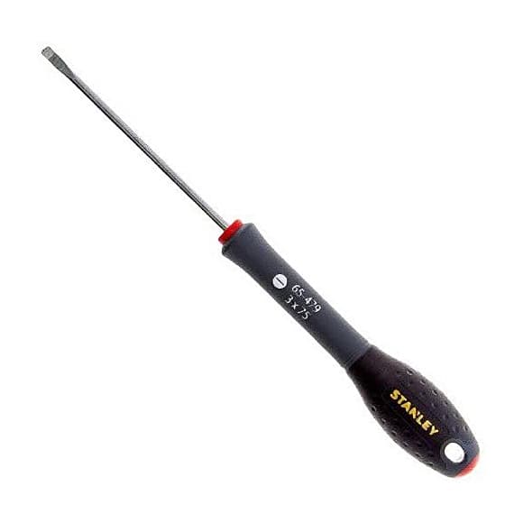 Stanley 75 mm (Blade Length) x 3 mm (Blade Dia) FatMax Flared Tip Screwdrivers, 0-65-479