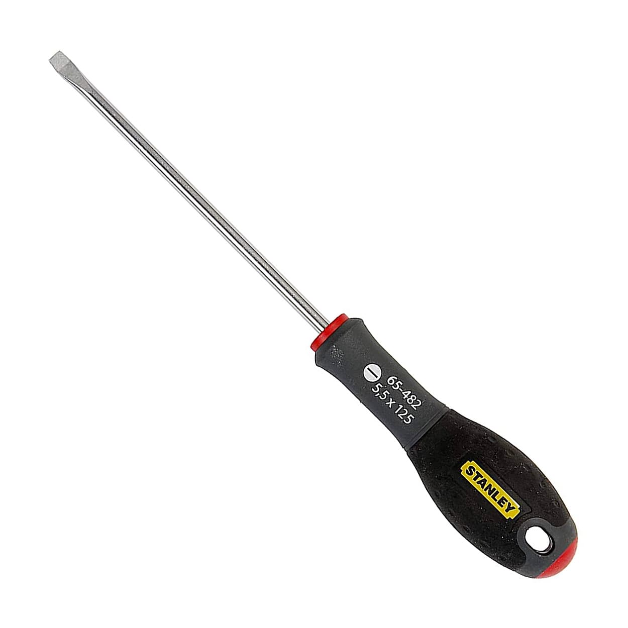 Stanley 100 mm (Blade Length) x 5.5 mm (Blade Dia) FatMax Flared Tip Screwdrivers, 0-65-098
