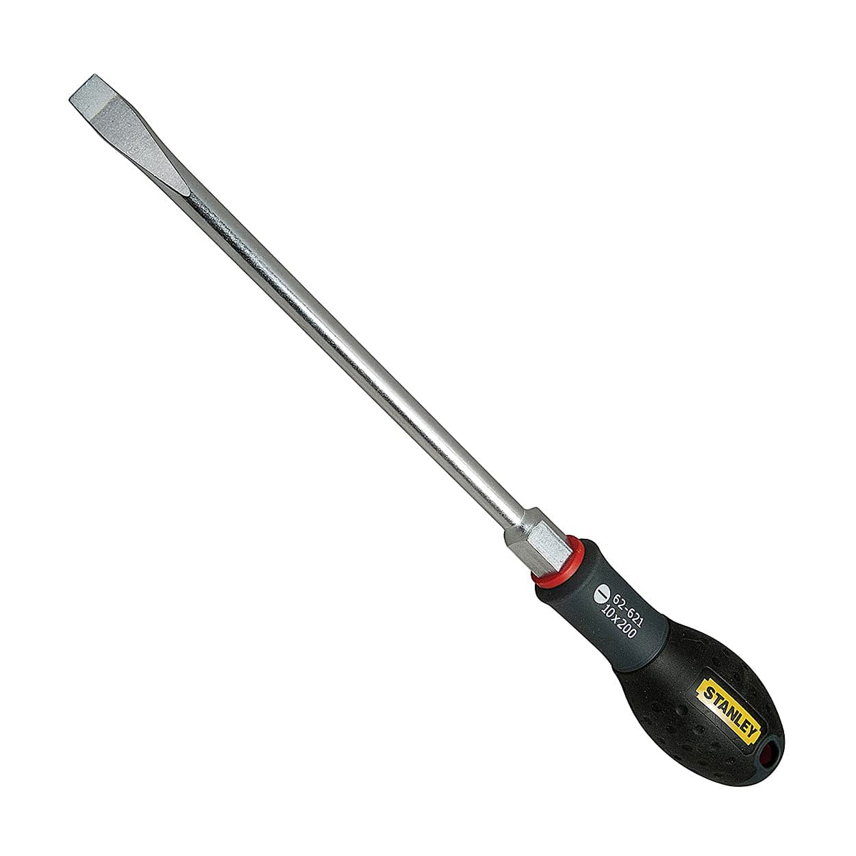 Stanley 200 mm (Blade Length) x 10 mm (Blade Dia) FatMax Flared Bolster Screwdrivers, FMHT0-62621