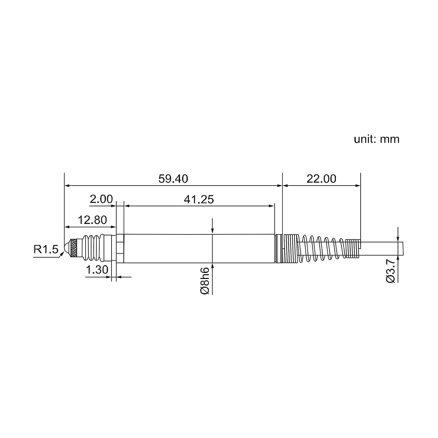 Insize ±0.9 mm Inductance Type Probe, 9420-AP02 — view 2