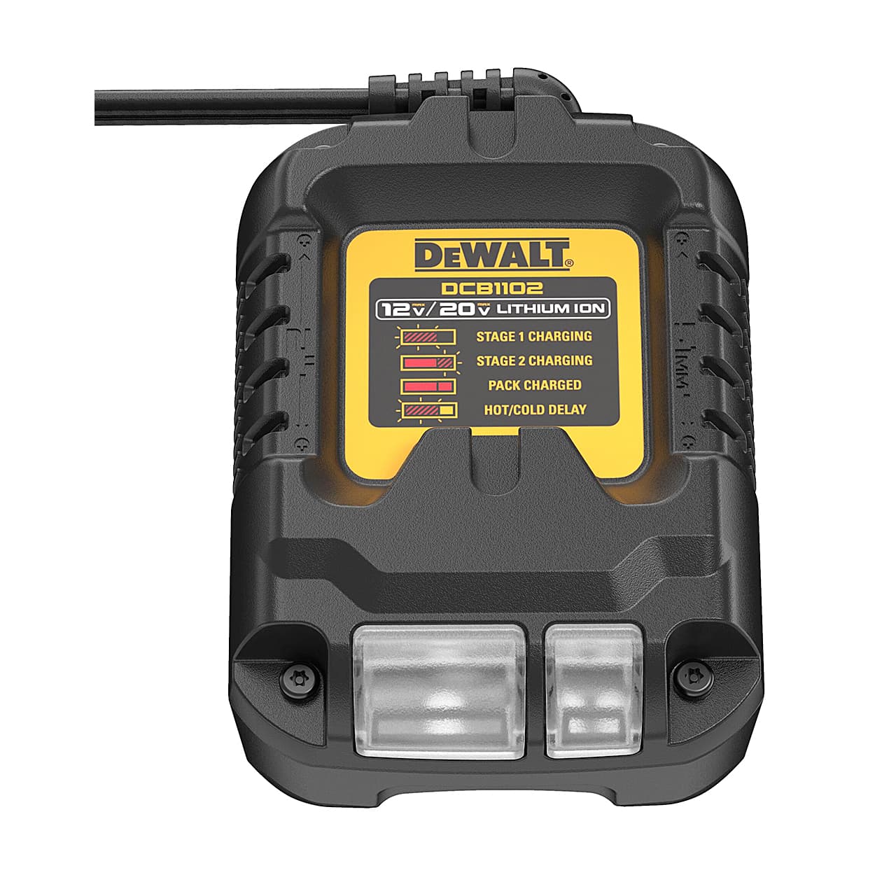 Dewalt 12V / 20V Li-ion 2 Amp Charger, DCB1102 — view 1