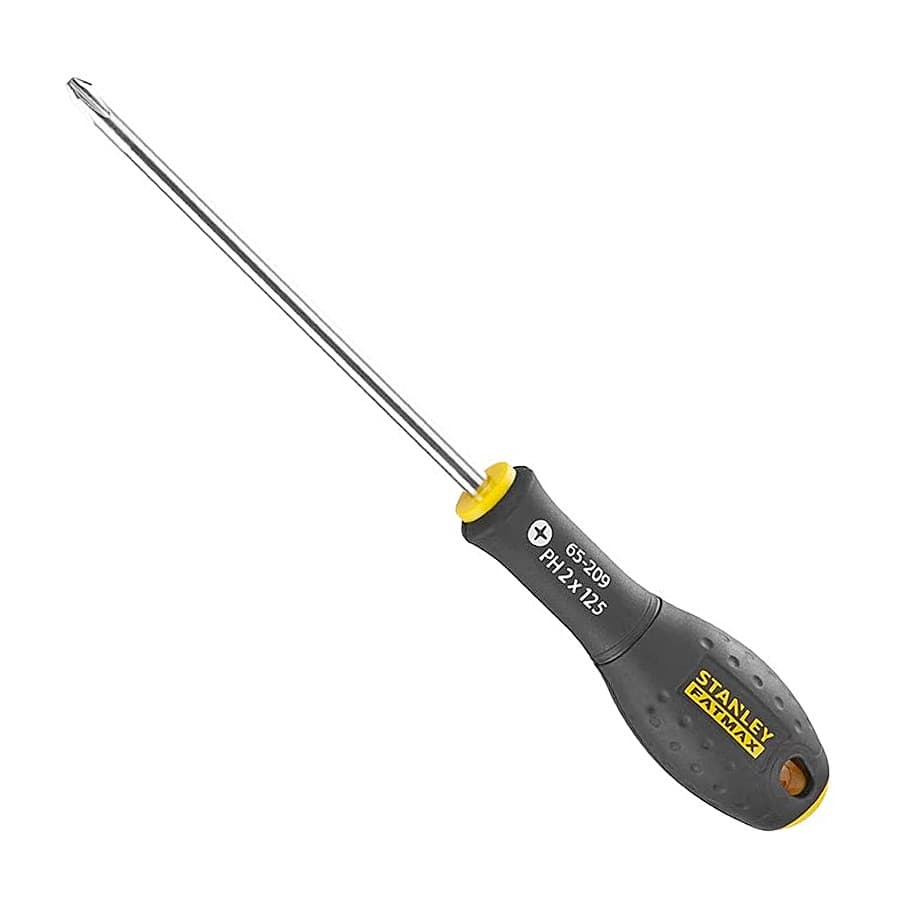 Stanley PH2 x 125 mm Blade Length FatMax Phillips Screw Drivers, 0-65-209