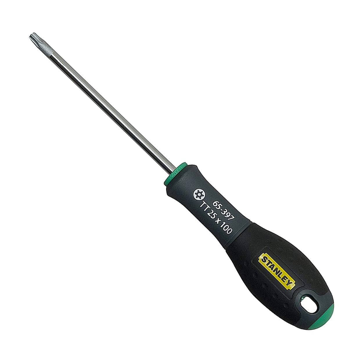 Stanley TT25 x 100 mm Blade Length FatMax Tamperproof Torx Screw Driver, 0-65-397