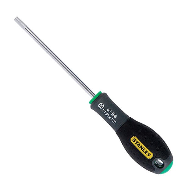 Stanley TT30 x 125 mm Blade Length FatMax Tamperproof Torx Screw Driver, 0-65-398