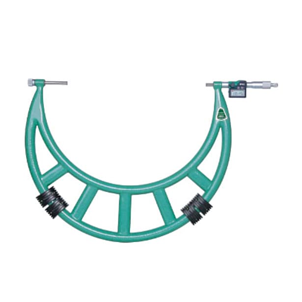 Insize 150 - 300 mm / 6-12" Digital Outside Micrometer With Interchangeable Anvils, 3506-300A — view 1
