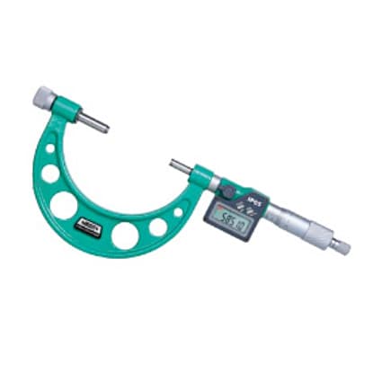 Insize 150 - 300 mm / 6-12" Digital Outside Micrometer With Interchangeable Anvils, 3506-300A — view 2