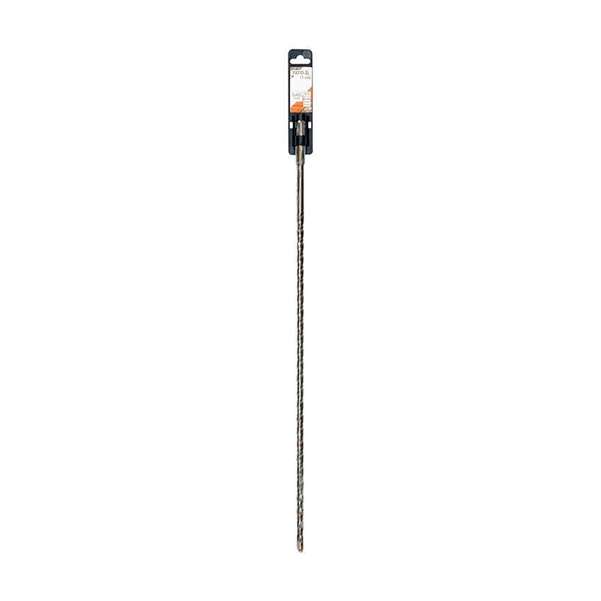 Yato 8.00 x 460 mm SDS Plus 3 Point Masonry Drill Bit, YT-4168 — view 2