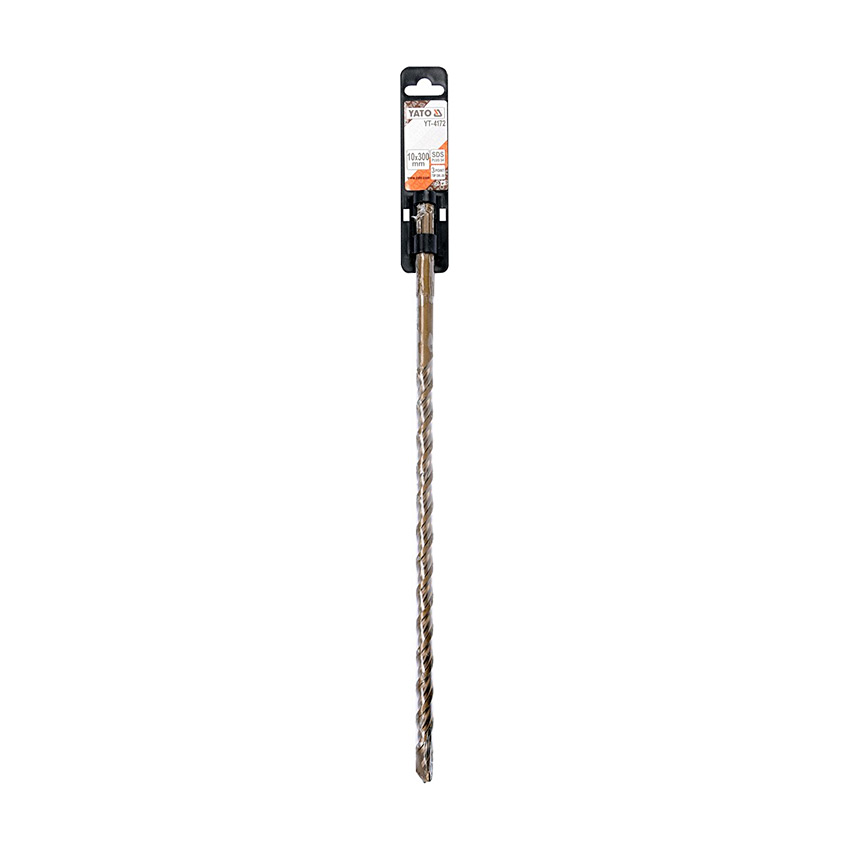 Yato 10 x 300 mm SDS Plus 3 Point Masonry Drill Bit, YT-4172 — view 2