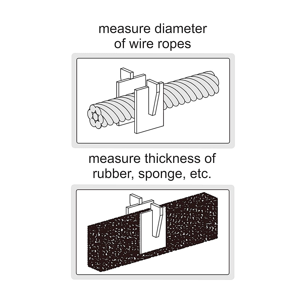 Insize 200 mm / 8 inch Non-Waterproof Digital Caliper with Large Measuring Faces, 1172-200 — view 3