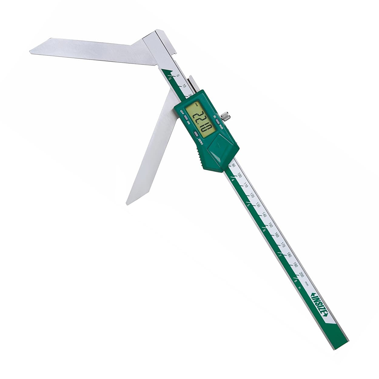 Insize 200 mm / 8 inch Digital Arc Radius Caliper, 1189-200B — view 1