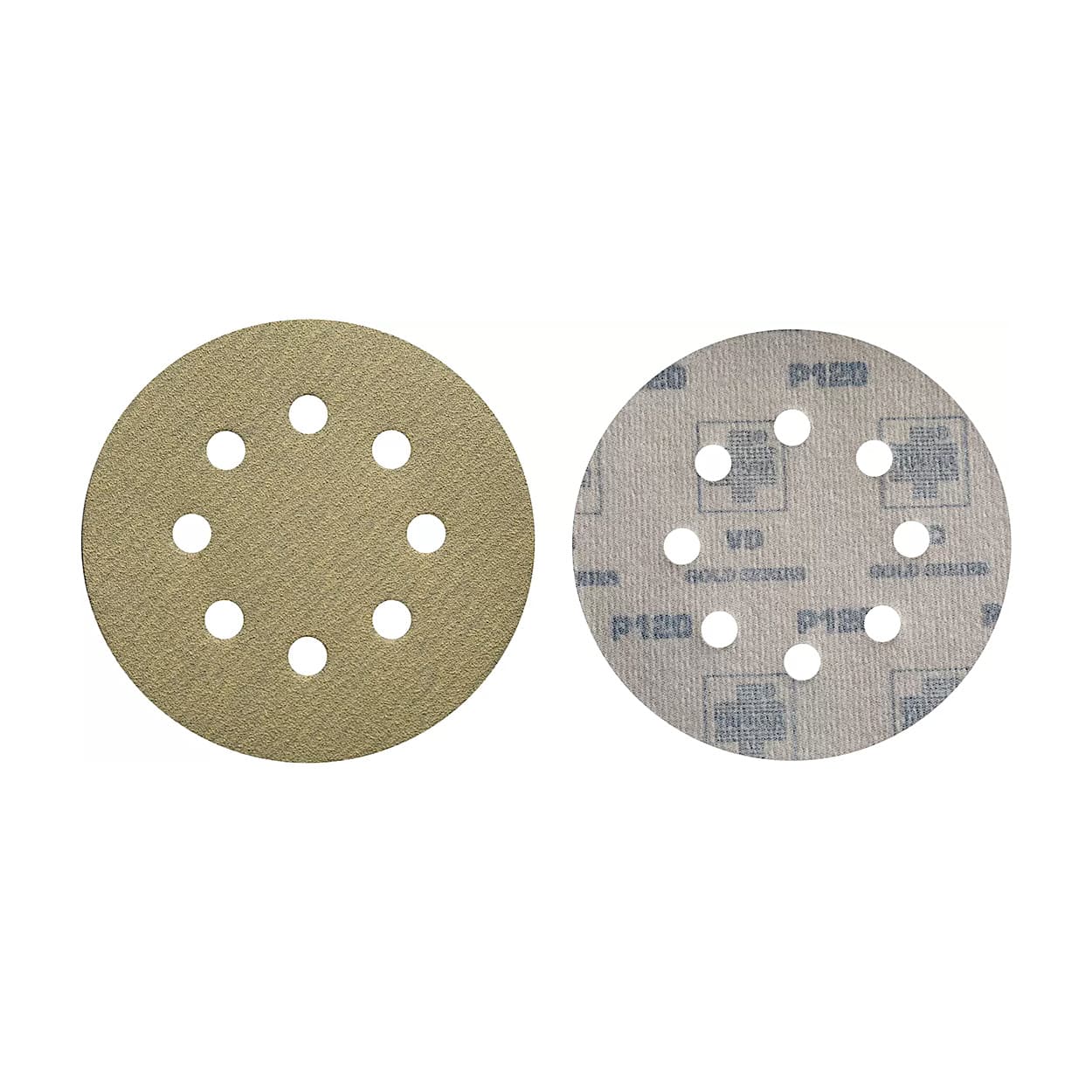 Taparia 125 mm / 120 Grit Gold Velcro Disc, VDG 58120
