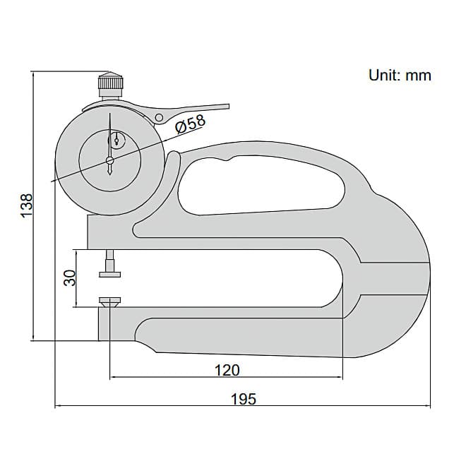 Insize 0 - 10 mm Thickness Gauge, 2365-10 — view 2