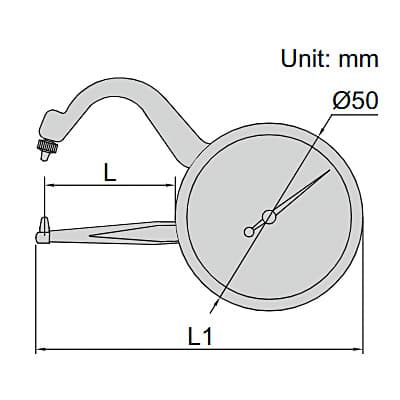 Insize 0 - 10 mm Thickness Gauge, 2862-102 — view 2