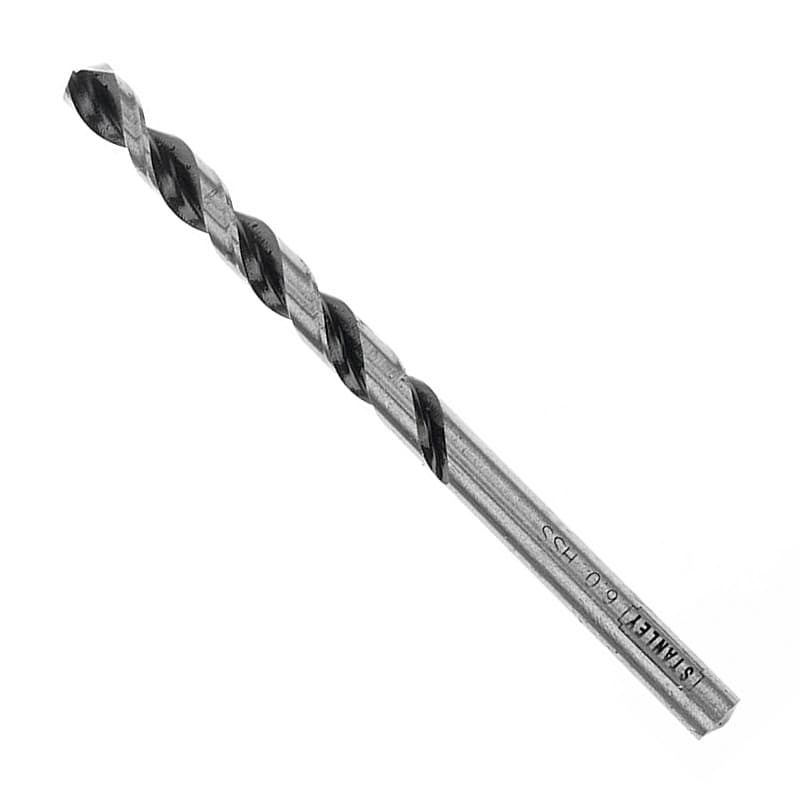 Stanley 2.50 x 57 mm HSS Metal Drill Bit (Pack of 10 Pcs), STA50024B10