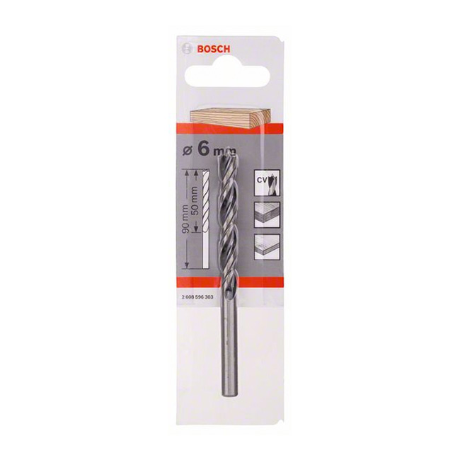 Bosch 6.00 mm Brad Point Drill Bit, 2 608 596 303 — view 2