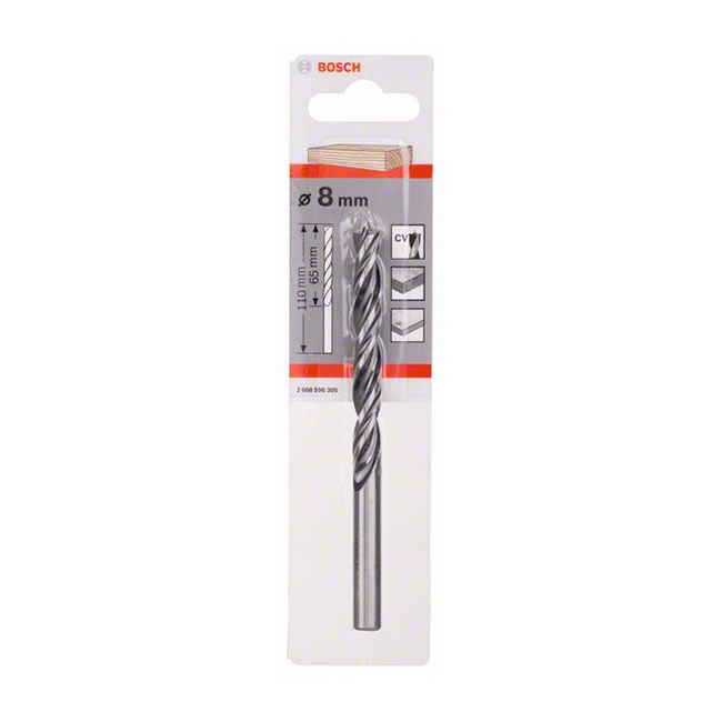 Bosch 8.00 mm Brad Point Drill Bit, 2 608 596 305 — view 2