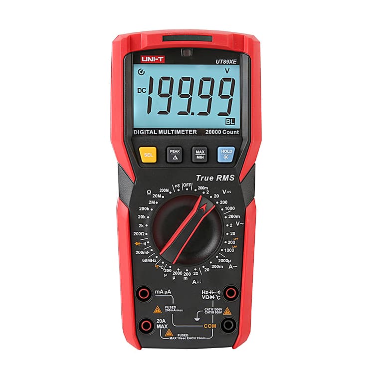 UNI-T 20000 Count Professional True RMS Digital Multimeter, UT89XE — view 1