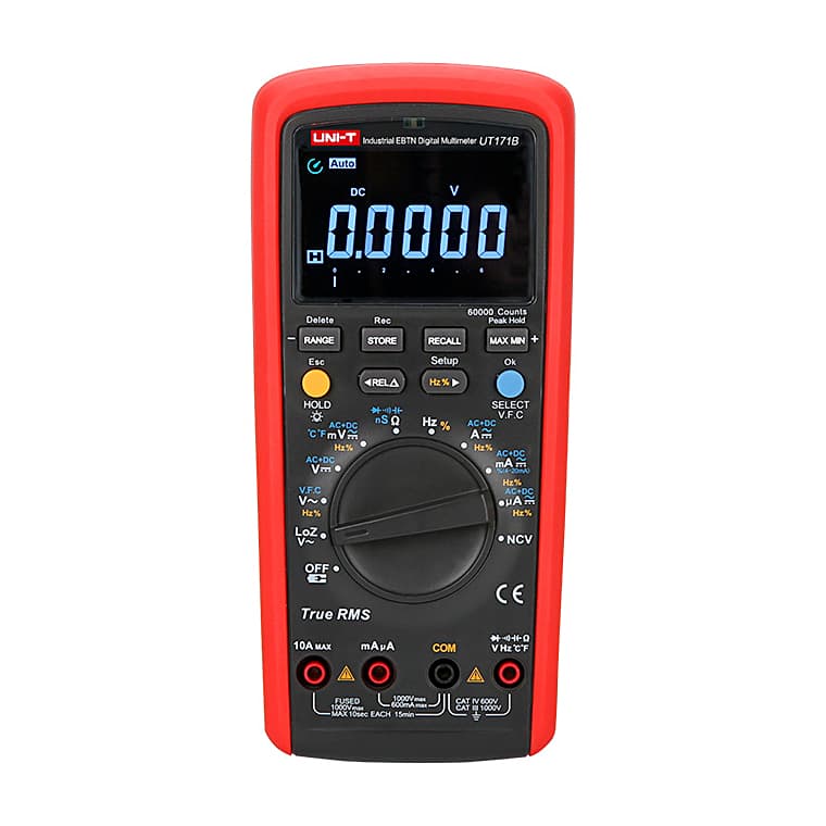 UNI-T 60000 Count Industrial EBTN True RMS Digital Multimeter, UT171B — view 1