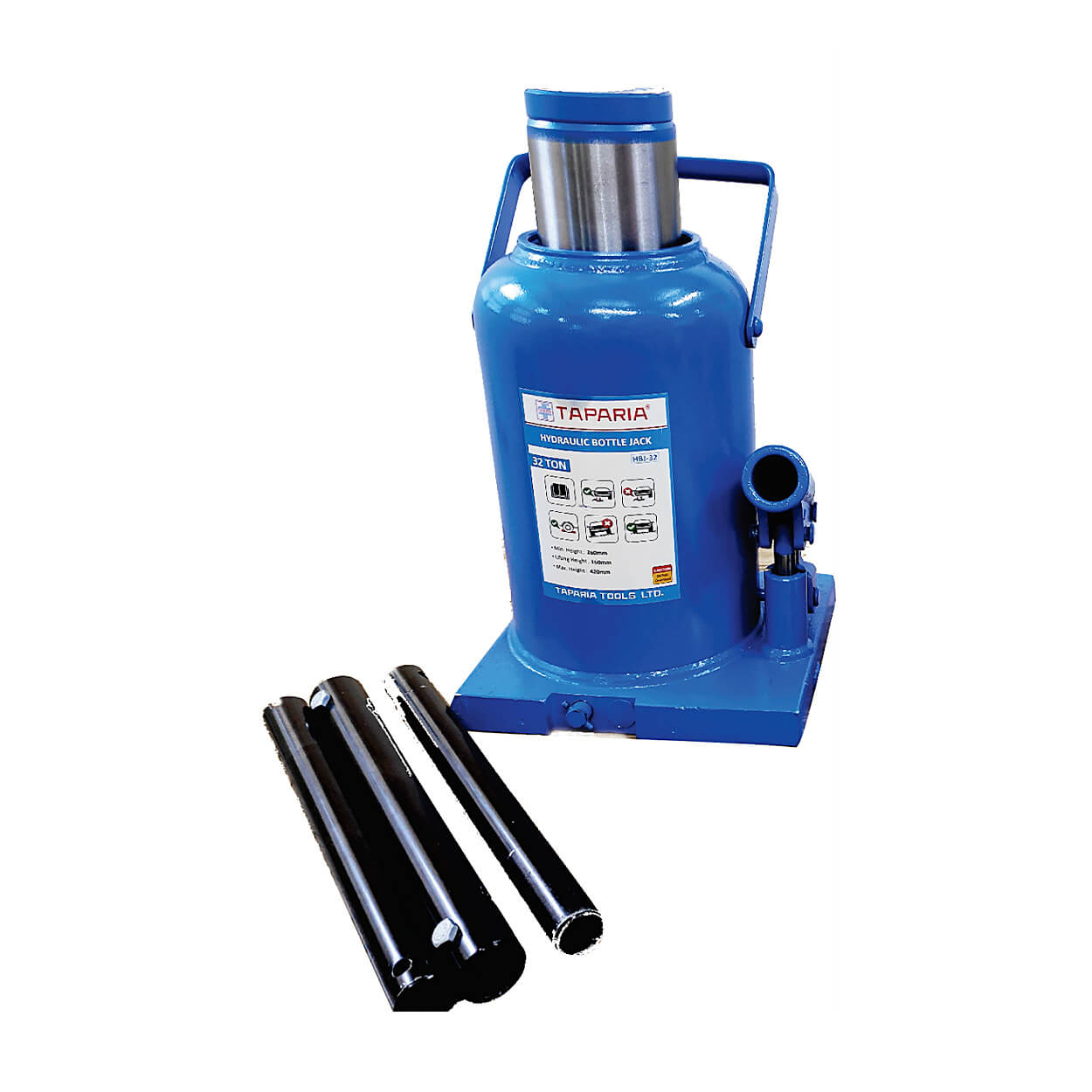 Taparia 2 Ton Capacity Hydraulic Bottle Jack, HBJ 2 — view 2