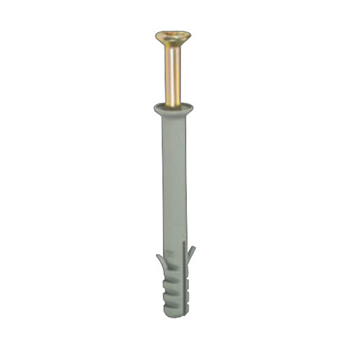 Pentagon 10 x 120 mm Nylon Frame Fixing Anchors with Wings (Pack of 50 Pcs)
