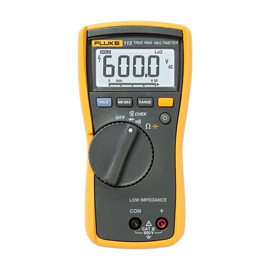 Fluke 113 6000 Counts / 600V True-RMS Digital Multimeter — view 1