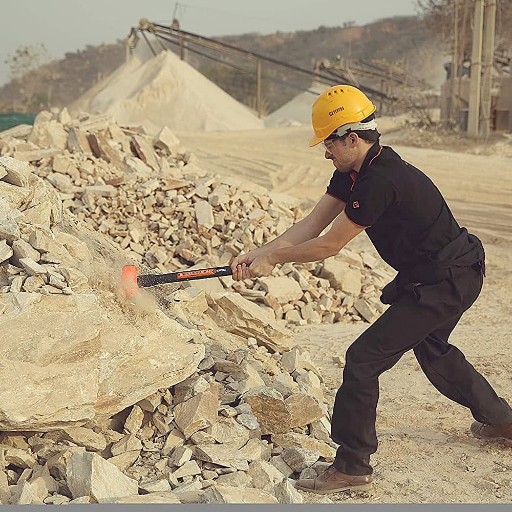Groz 3600 Gms Heavy Duty Sledge Hammer With 36 Inch Indestructible Handle (52 HRC Head), SHID/8/36 — view 2