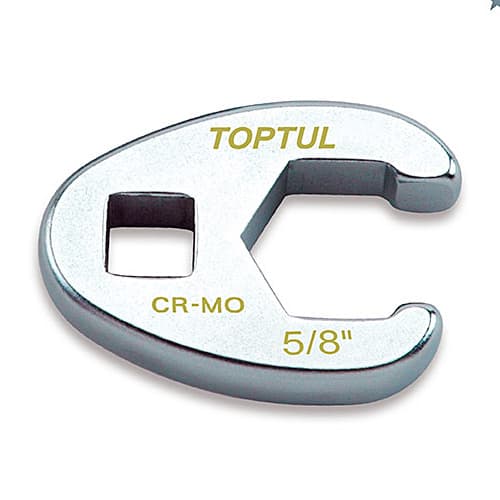 Toptul 3/4 Inch / 3/8 Inch Sq. Drive (6 PT) Flare Nut Crowfoot Wrench, AFAV1224 — view 1