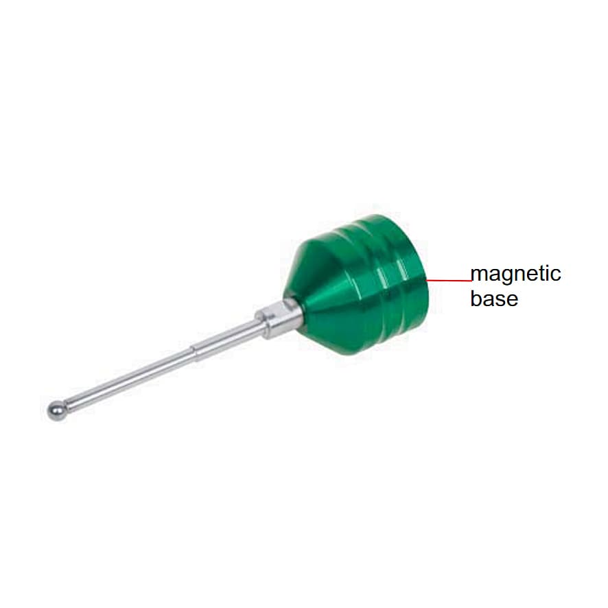 Insize 4 mm Ball Dia / 168 mm Spindle Length Edge Finder for EDM, 6558-44