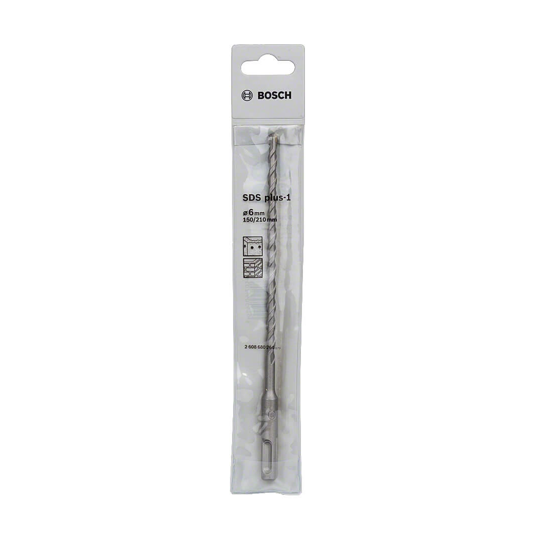 Bosch 6.00 x 210 mm SDS plus-1 Drill Bits, 2 608 680 264 — view 2