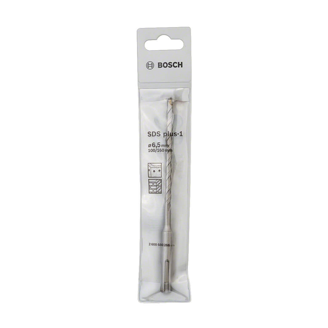 Bosch 6.50 x 160 mm SDS plus-1 Drill Bits, 2 608 680 266