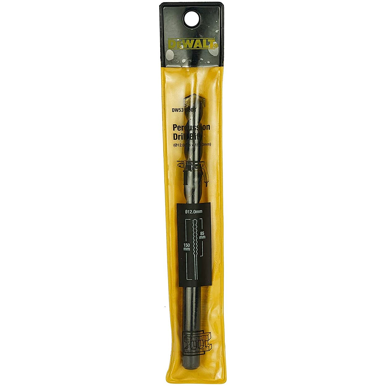 Dewalt 12 x 150 mm Masonry Drill Bit, DW531200C-B1