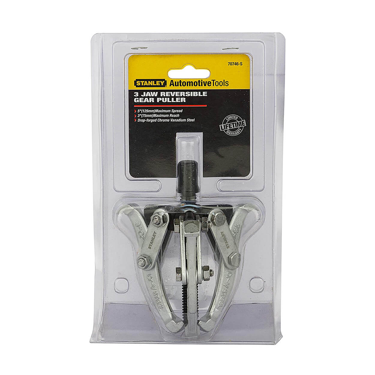 Stanley 75 mm Carbon Steel 3 Jaw Gear Puller, 70746-S — view 3