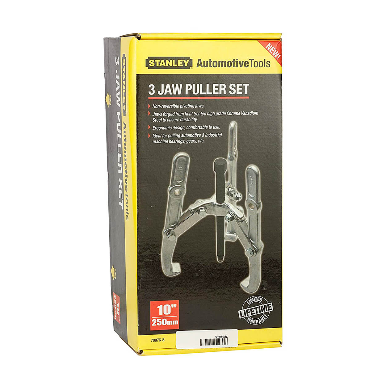 Stanley 250 mm Carbon Steel 3 Jaw Gear Puller, 70876-S — view 3