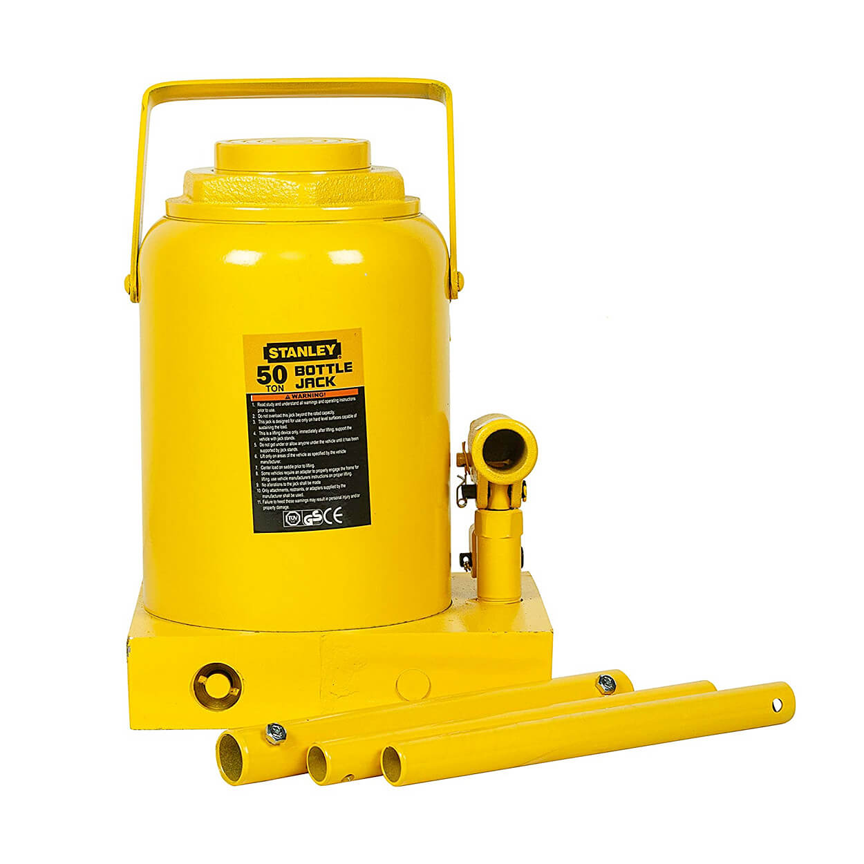 Stanley 50 Ton Capacity Hydraulic Bottle Jack, ST-95001CE — view 1