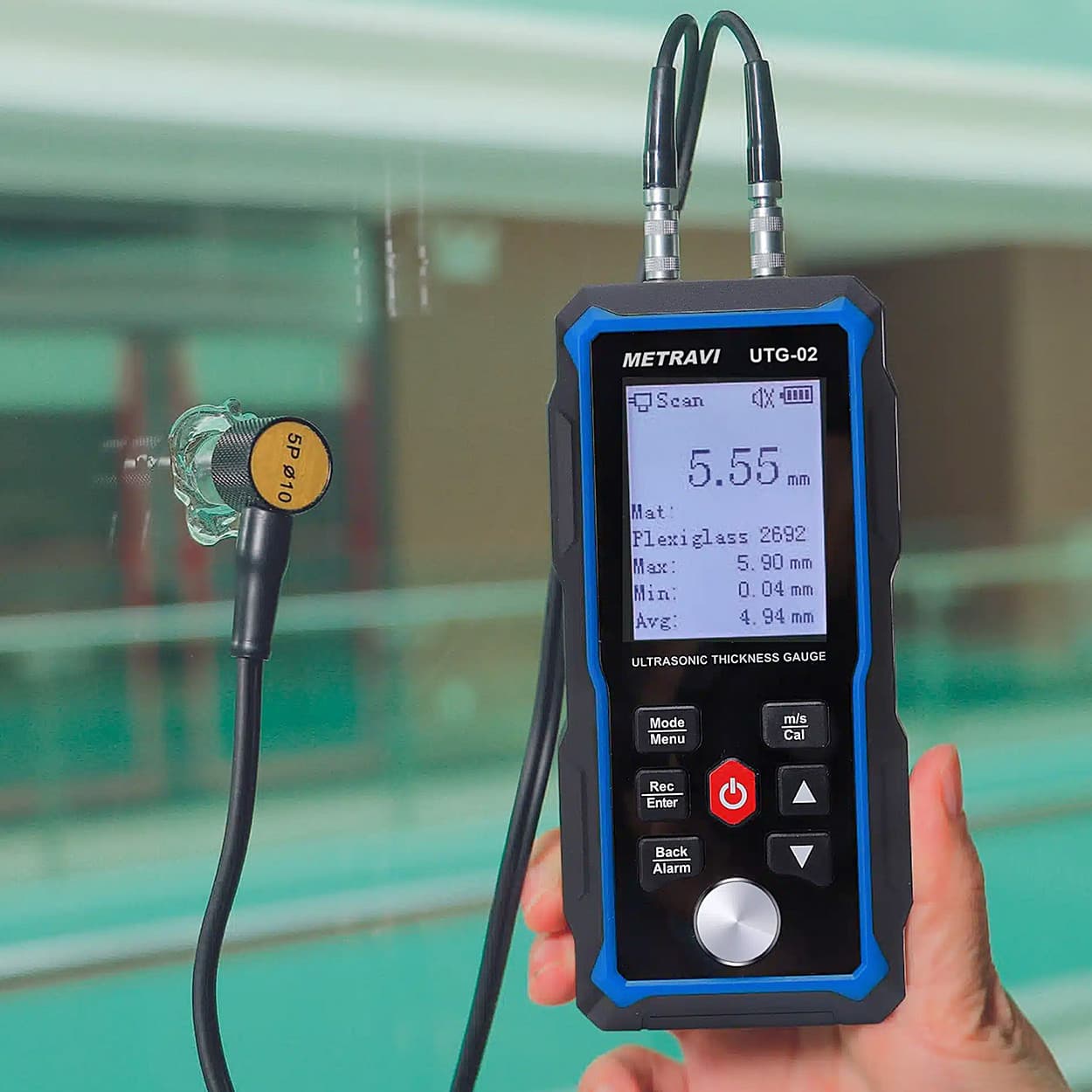 Metravi 300 mm Ultrasonic Thickness Gauge, UTG-02 — view 4
