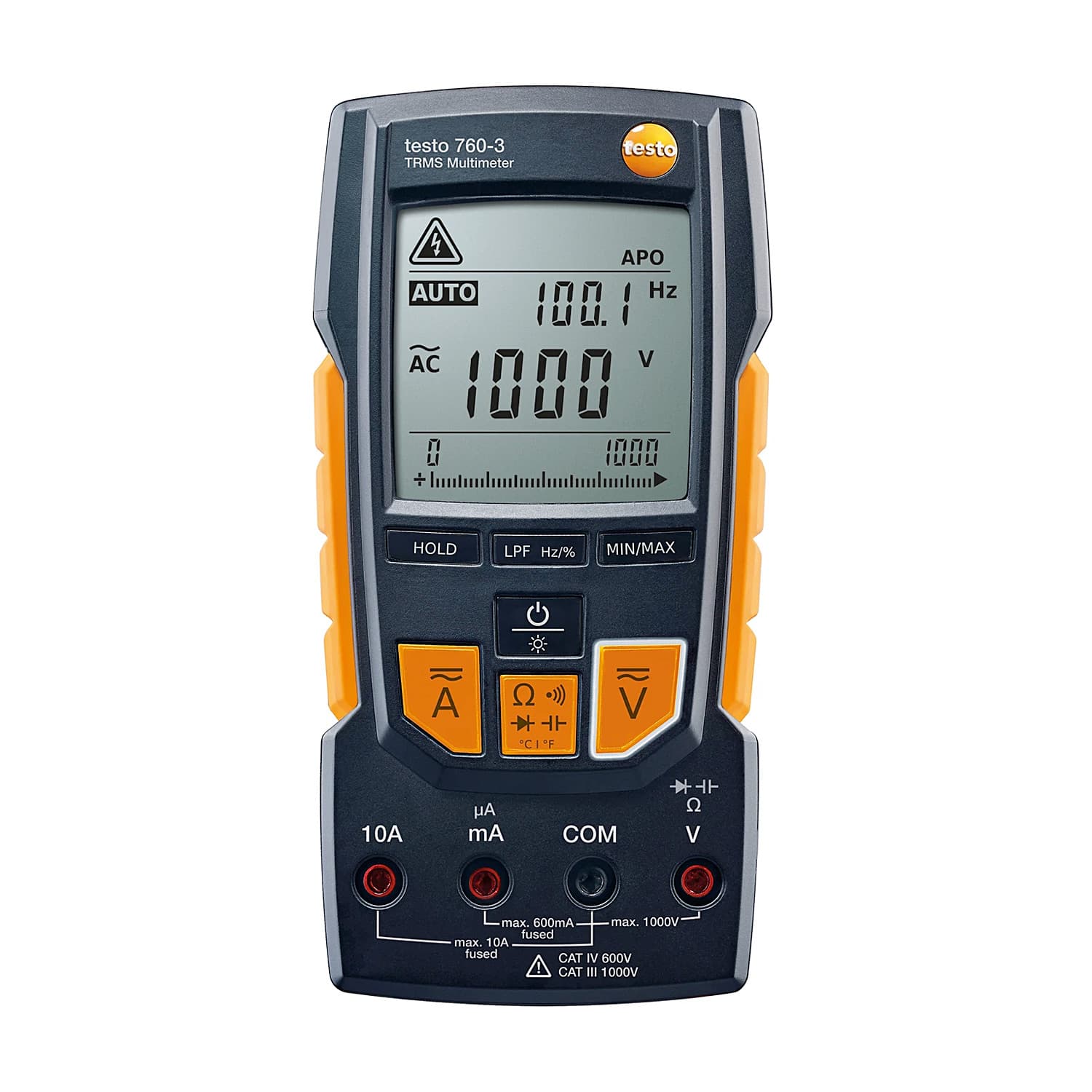 Testo 6000 Count TRMS Digital Multimeter, Testo 760-3 — view 1