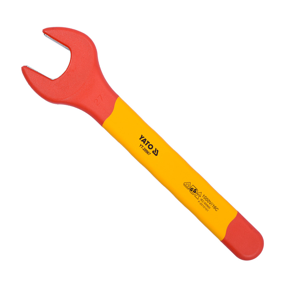 Yato 27 mm Insulated Open End Wrench (VDE), YT-20967