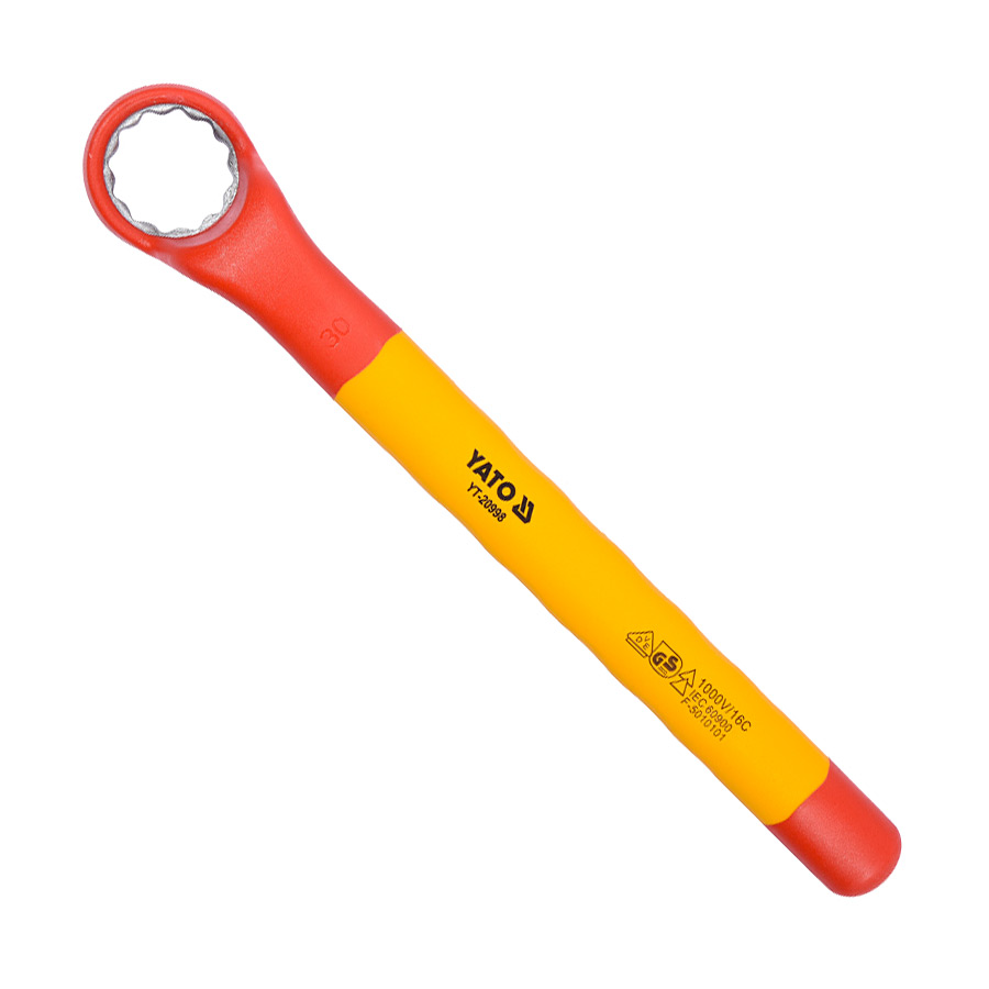 Yato 30 mm Insulated Ring Wrench (VDE), YT-20998 — view 3