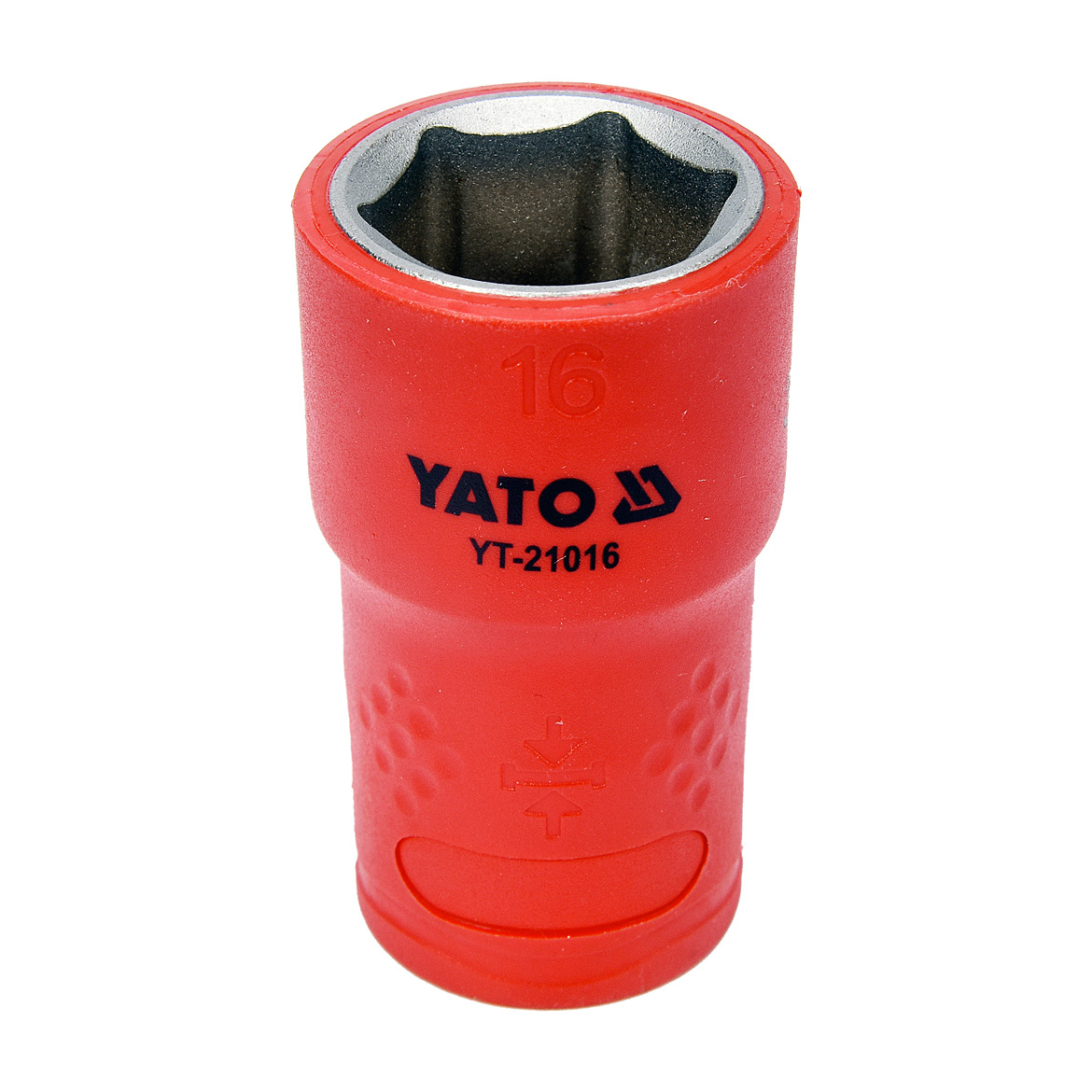 Yato 16 mm, 3/8 Inch Sq.Drive Insulated Hex Socket, YT-21016 (VDE) — view 1