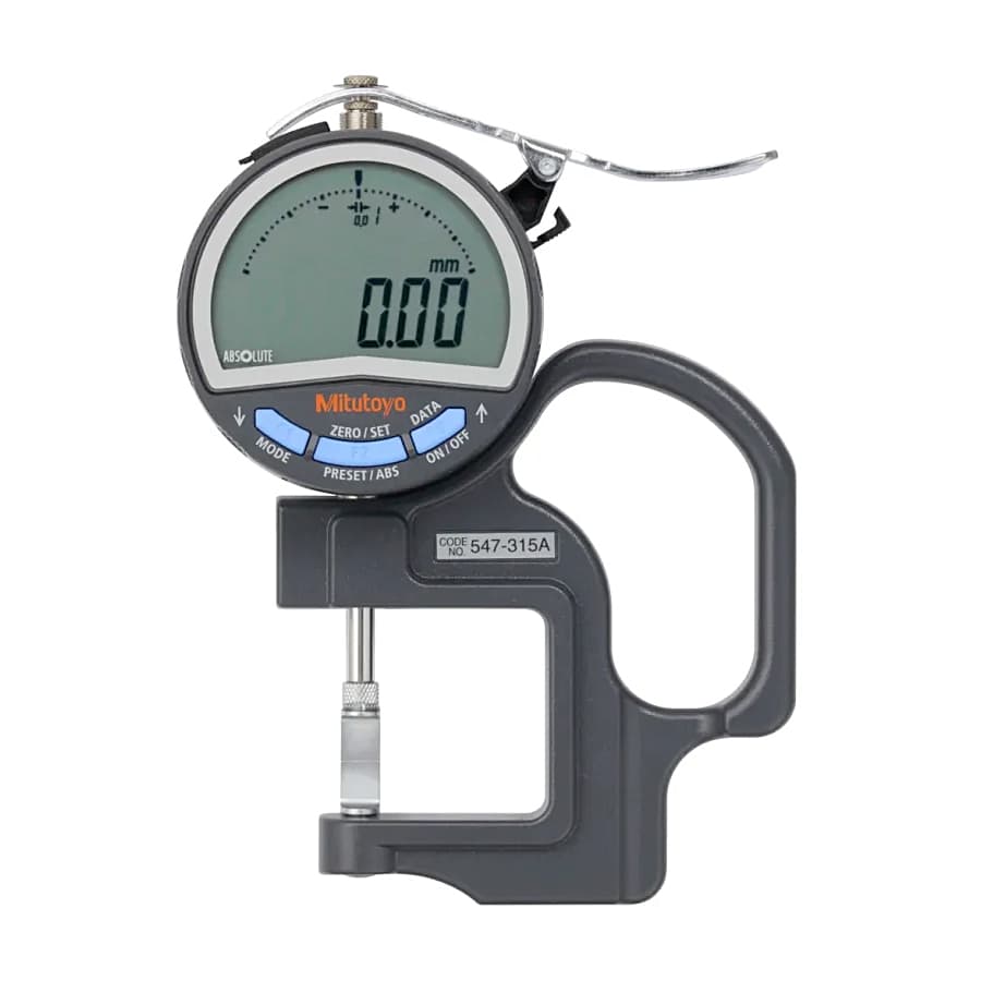 Mitutoyo 0 - 10 mm Blade Type Absolute Digital Thickness Gauge, 547-315A — view 1
