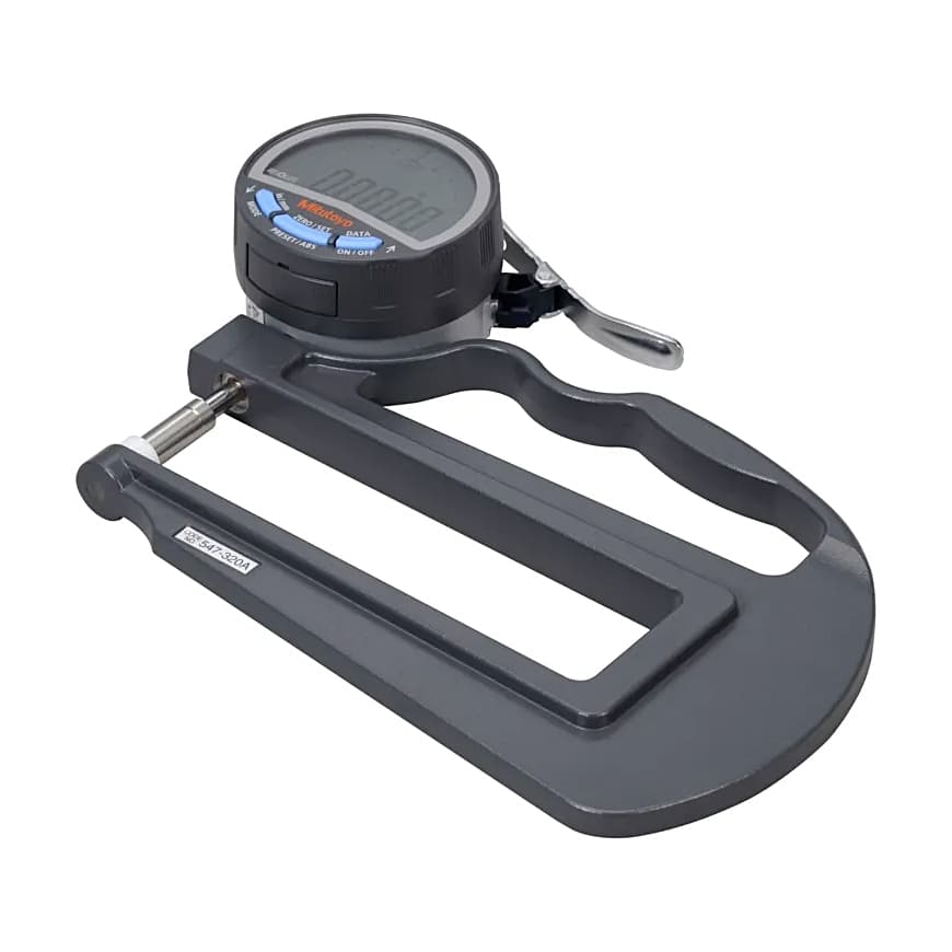 Mitutoyo 10 mm / 0.4 inch Absolute Digital Thickness Gauge (Deep Throat), 547-320A — view 4