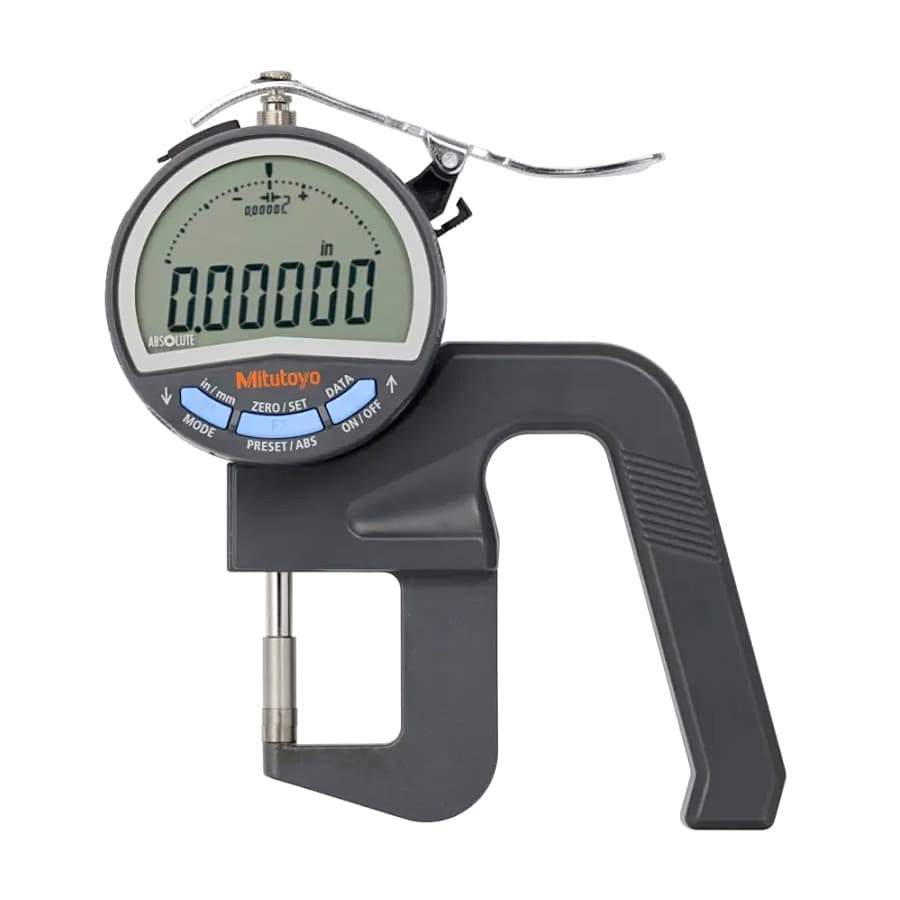 Mitutoyo 12 mm / 0.47 inch High Accuracy Absolute Digital Thickness Gauge, 547-400A — view 1